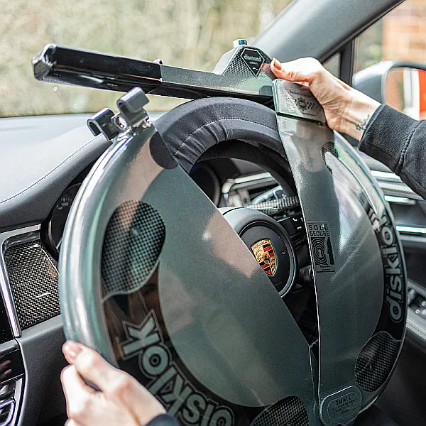 Diamond Edition Disklok Steering Wheel Lock Car Anti-Theft Device