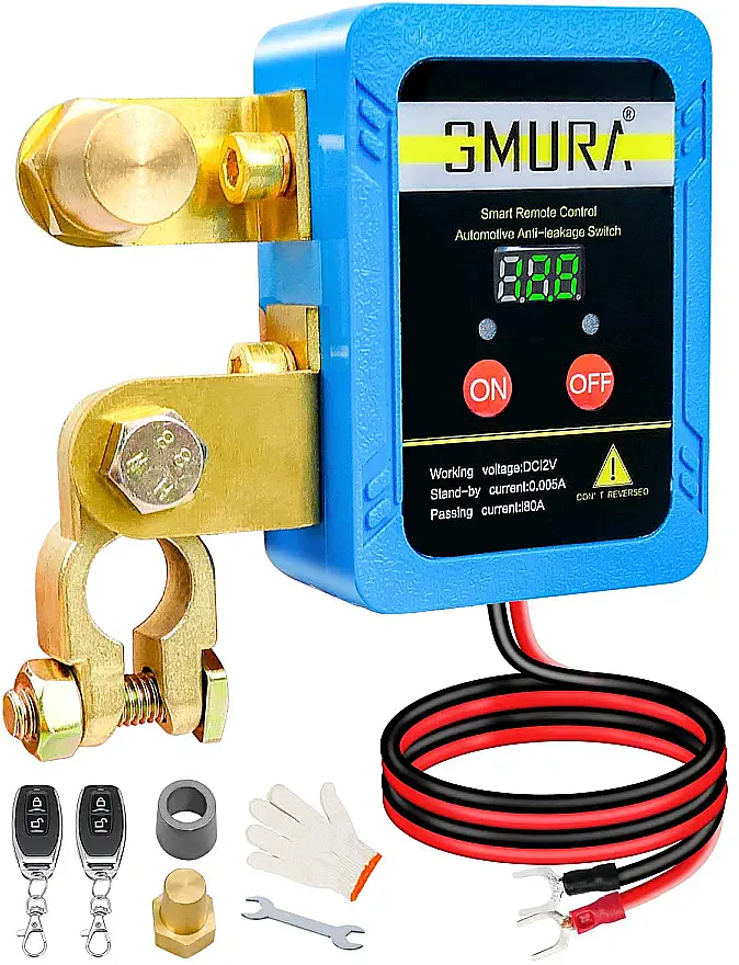 GMURA Battery Disconnect Switch Car Anti-Theft Device
