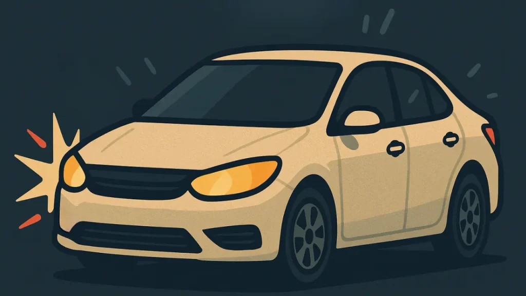 car alam going off at a relay theft attempt